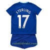 Manchester City Sterling 17 Hjemme 22-23 - Barn Draktsett